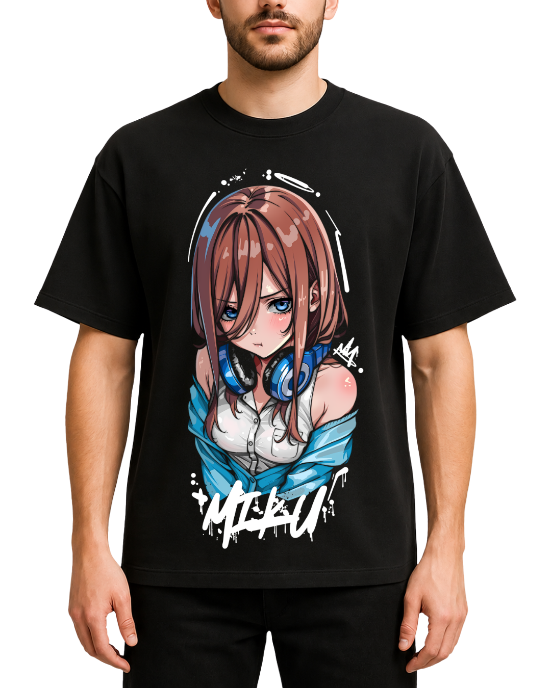 Miku Nakano Quintessential Quintuplets Anime Graphic Tee