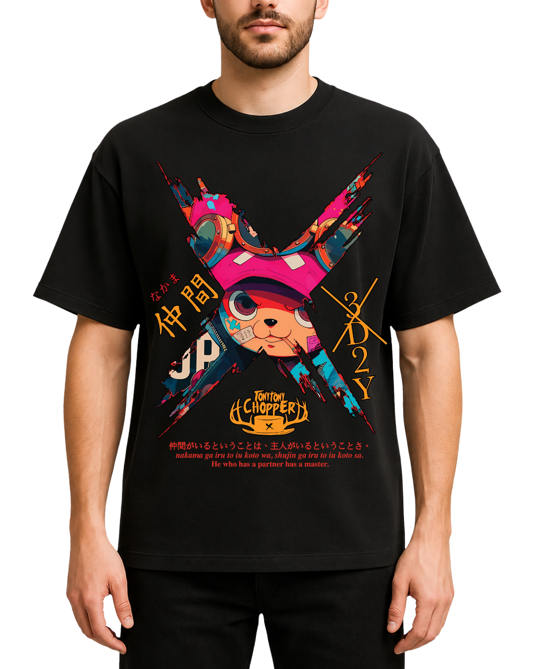 One Piece Tony Tony Chopper Anime Graphic T-Shirt