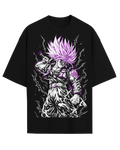Future Trunks Anime Graphic Tee Dragon Ball Z Saiyan Oversized Streetwear T-Shirt