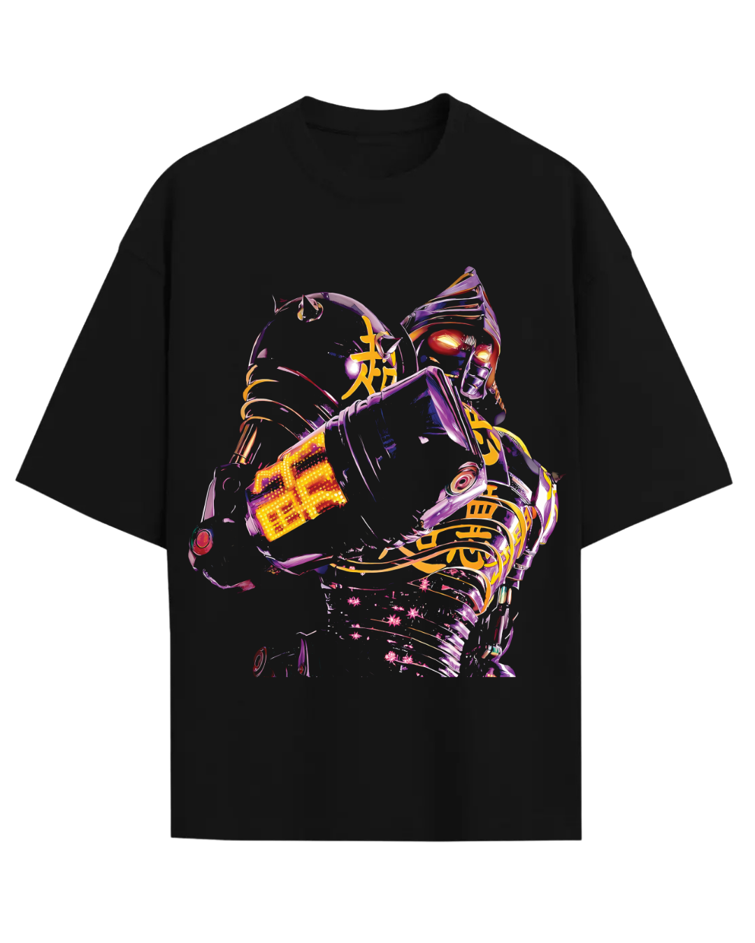 Real Steel Noisy Boy Robot Cyberpunk Mecha Japanese Graphic Tee