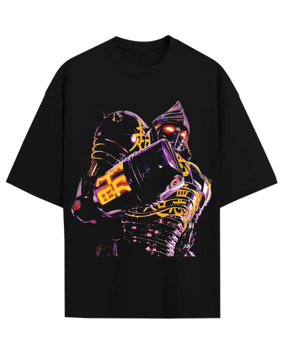 Real Steel Noisy Boy Robot Cyberpunk Mecha Japanese Graphic Tee