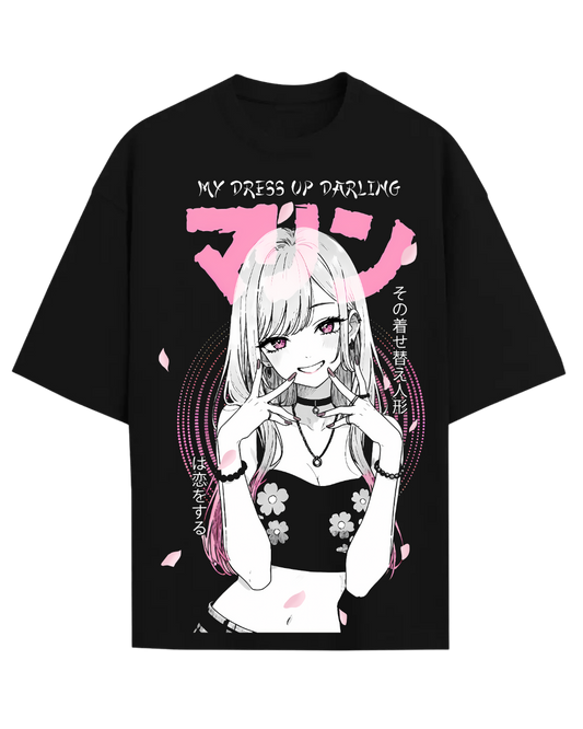 My Dress-Up Darling Marin Kitagawa Anime Oversized Graphic Tee