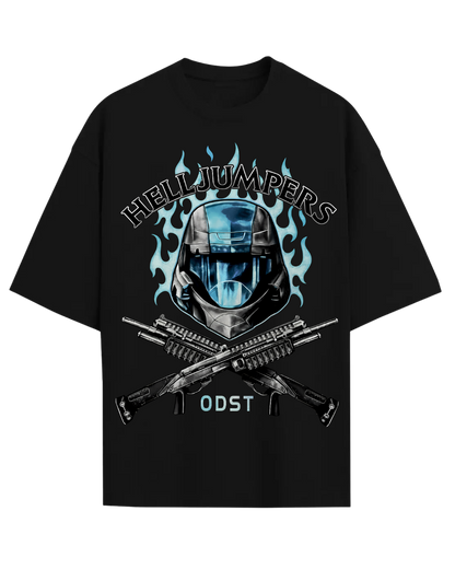 Halo ODST Helljumpers Gaming Graphic Tee