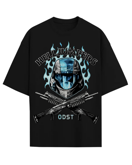 Halo ODST Helljumpers Gaming Graphic Tee