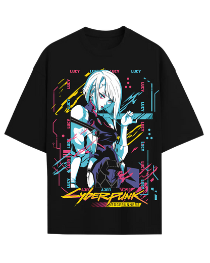 Lucy Cyberpunk Edgerunners Anime Graphic T-Shirt