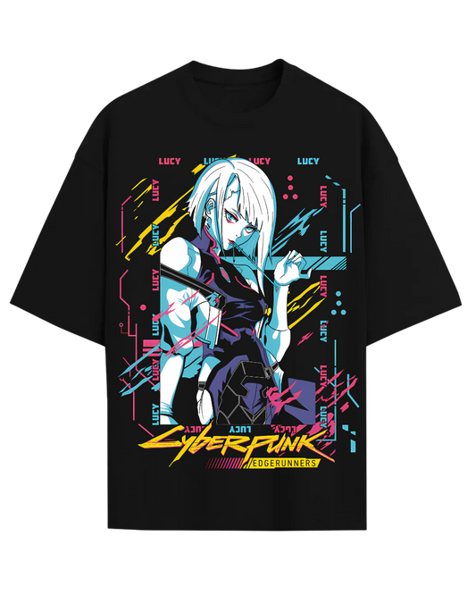Lucy Cyberpunk Edgerunners Anime Graphic T-Shirt