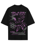 Blaze the Cat Anime Graphic T-Shirt