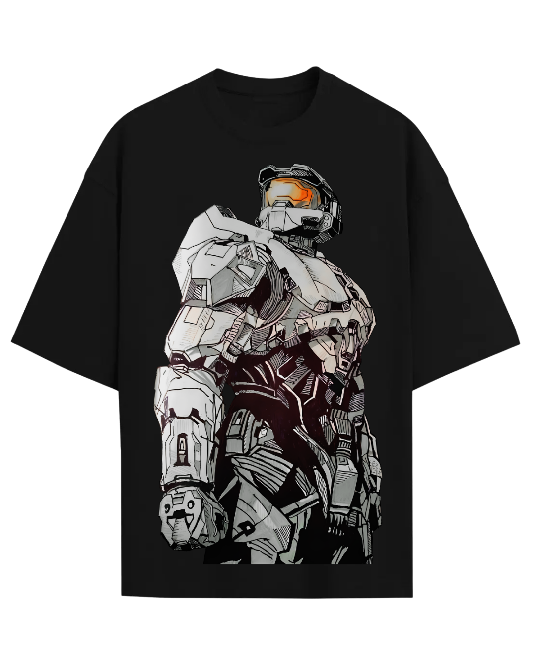 Halo Master Chief Spartan 117 Graphic Tee