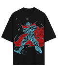 Gurren Lagann Kamina Anime Graphic Oversized T-Shirt