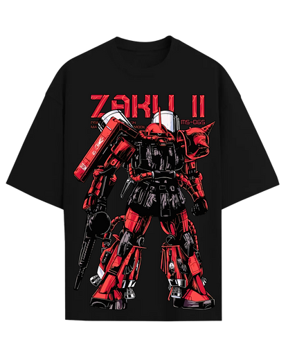 Gundam Zaku II MS-06S Anime Graphic Tee