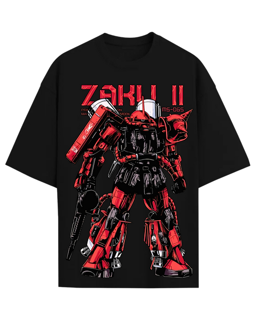 Gundam Zaku II MS-06S Anime Graphic Tee