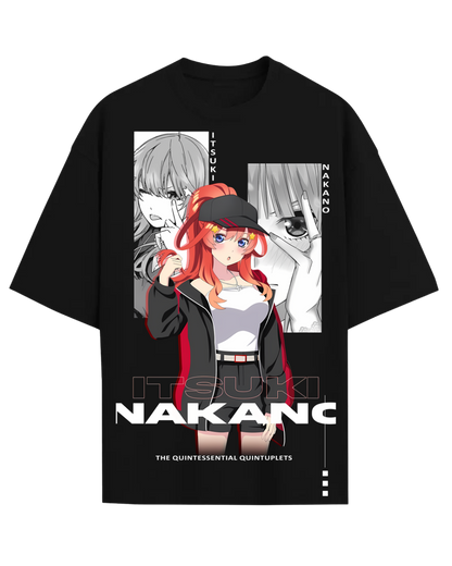 Itsuki Nakano Quintessential Quintuplets Anime Graphic T-Shirt