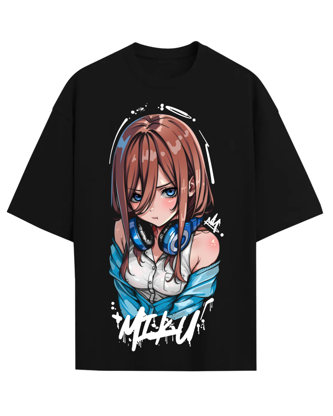 Miku Nakano Quintessential Quintuplets Anime Graphic Tee