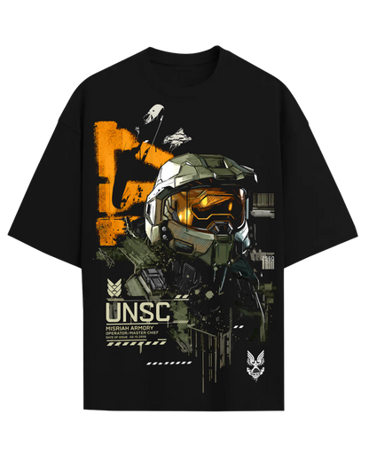 Halo Master Chief UNSC Spartan 117 Graphic T-Shirt