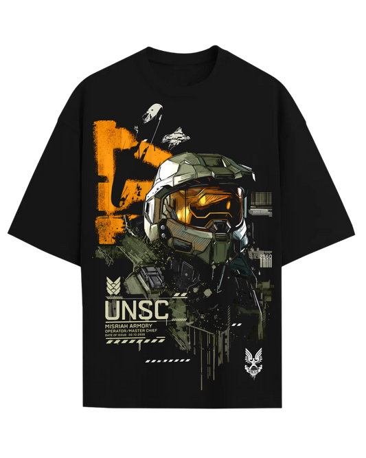 Halo Master Chief UNSC Spartan 117 Graphic T-Shirt