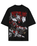 Gundam Astray Red Frame Mecha Anime Graphic Oversized Streetwear T-Shirt