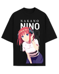 Nino Nakano The Quintessential Quintuplets Anime Graphic Oversized T-Shirt