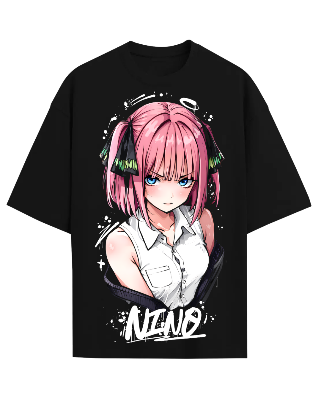 Nino Nakano Quintessential Quintuplets Anime Graphic Tee