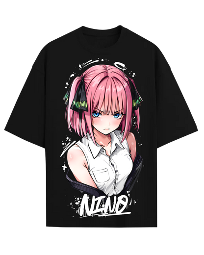 Nino Nakano Quintessential Quintuplets Anime Graphic Tee