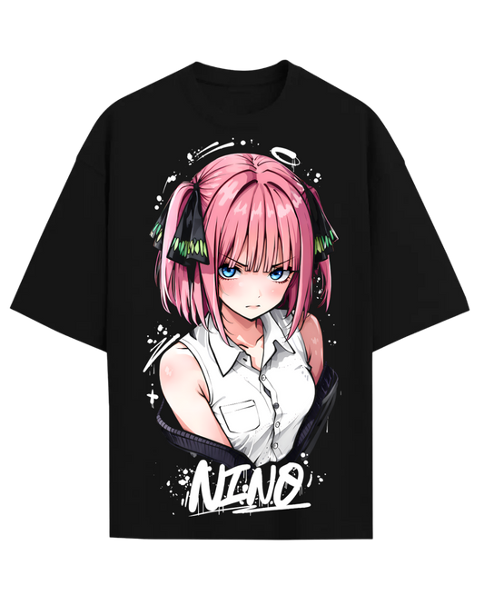 Nino Nakano Quintessential Quintuplets Anime Graphic Tee