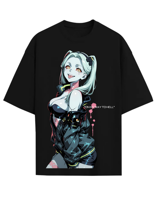 Rebecca Cyberpunk Edgerunners Anime Graphic Tee