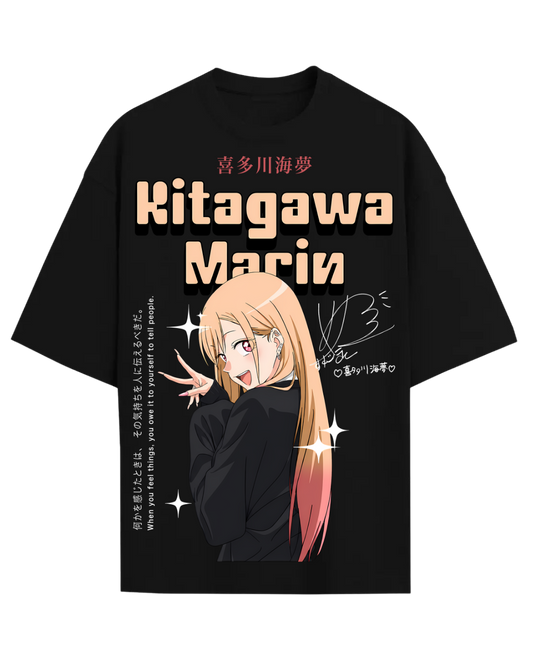 Marin Kitagawa My Dress Up Darling Anime Oversized Graphic Tee
