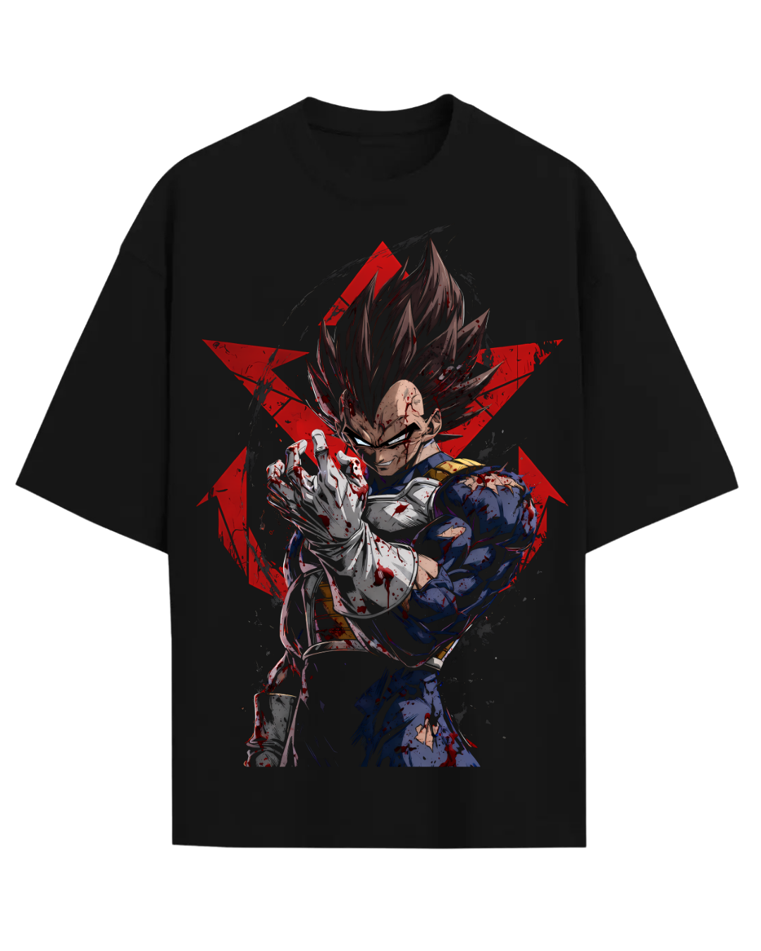 Vegeta Dragon Ball Z Anime Graphic T-Shirt