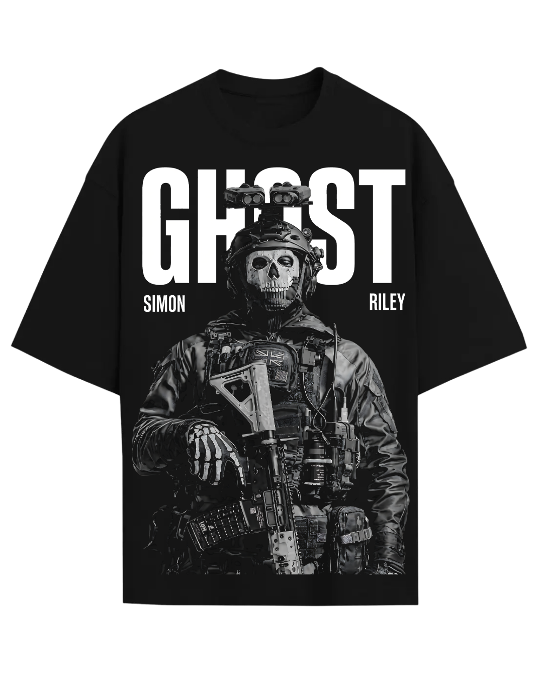 Call of Duty CoD Ghost Simon Riley Graphic Tee