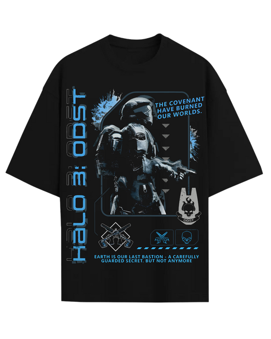 Halo 3 ODST Vintage Graphic T-Shirt