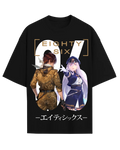 86 Eighty Six Anime Graphic Tee Lena and Shin Streetwear T-Shirt