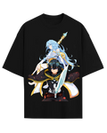 Wistoria Wand and Sword Will Serfort Elfaria Anime Oversized T-Shirt