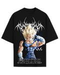 Majin Vegeta Dragon Ball Anime Oversized Graphic Tee