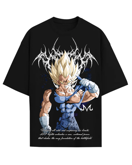 Majin Vegeta Dragon Ball Anime Oversized Graphic Tee