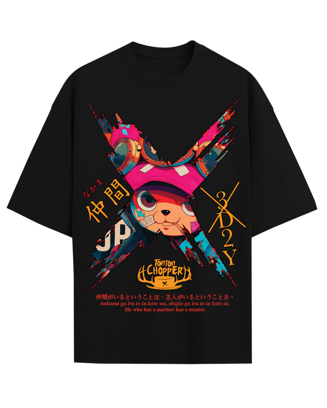 One Piece Tony Tony Chopper Anime Graphic T-Shirt