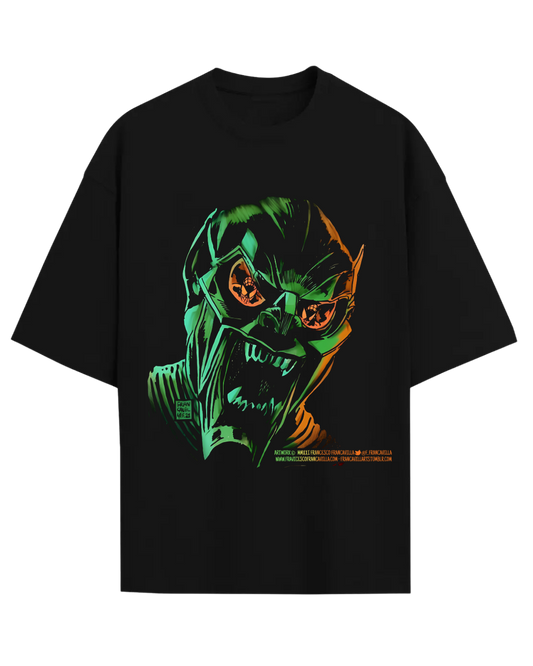 Green Goblin Spider-Man Villain Graphic Tee