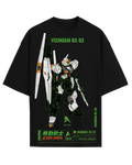 Gundam RX-93 Nu Gundam Anime Oversized Graphic Tee