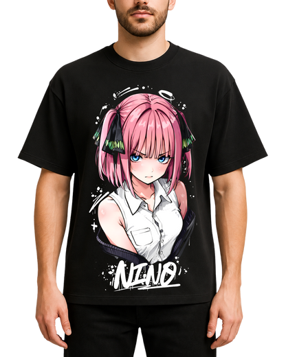 Nino Nakano Quintessential Quintuplets Anime Graphic Tee