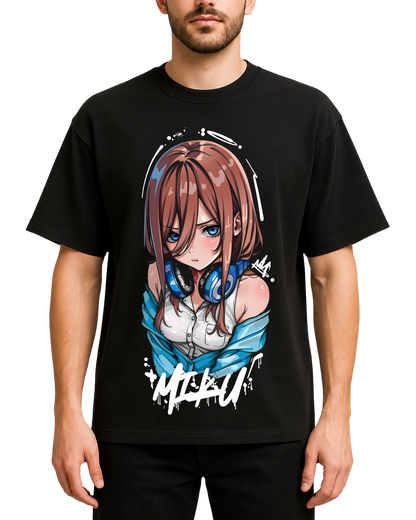 Miku Nakano Quintessential Quintuplets Anime Graphic Tee