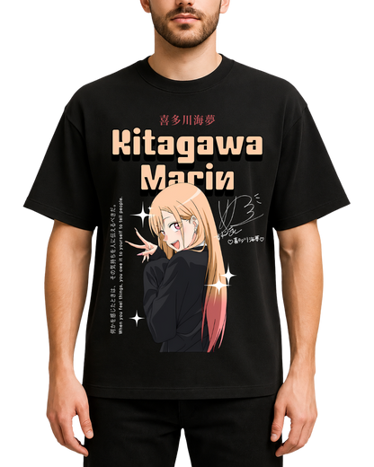 Marin Kitagawa My Dress Up Darling Anime Oversized Graphic Tee