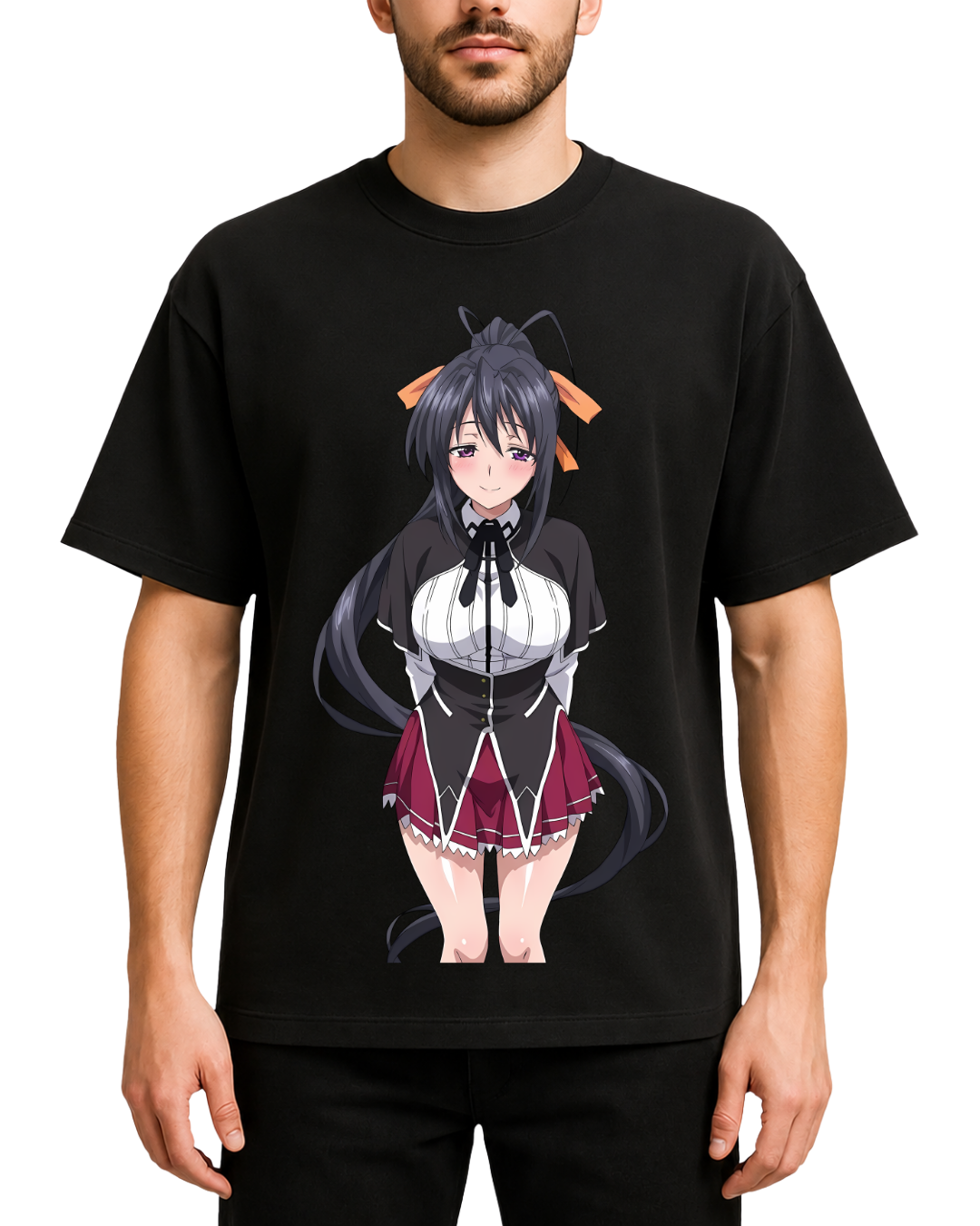 High School DxD Akeno Himejima Anime Graphic T-Shirt