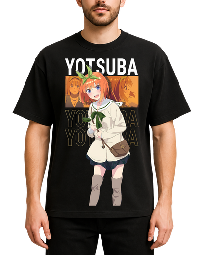 Yotsuba Nakano The Quintessential Quintuplets Anime Oversized Graphic T-Shirt