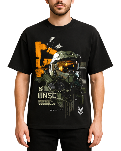 Halo Master Chief UNSC Spartan 117 Graphic T-Shirt