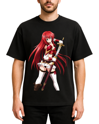 Rias Gremory Anime Waifu Warrior Graphic T-Shirt