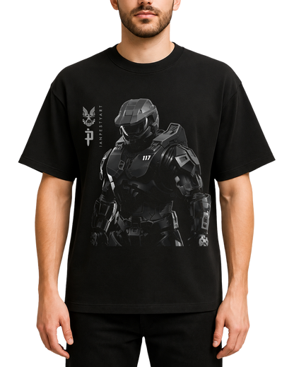 Master Chief Spartan 117 Halo Graphic Tee