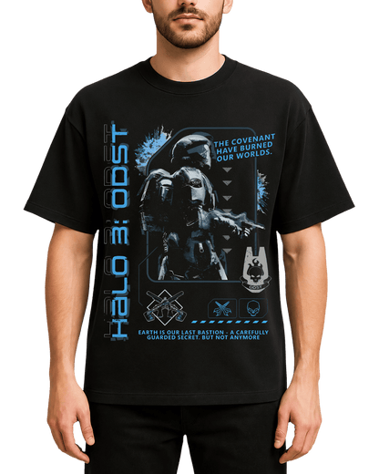 Halo 3 ODST Vintage Graphic T-Shirt