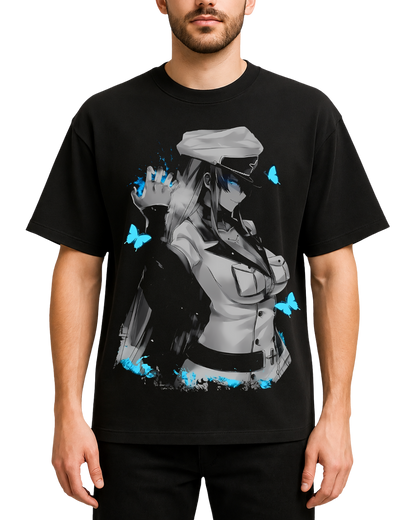 Esdeath Anime Graphic Tee Ice Queen Akame Ga Kill Oversized T-Shirt