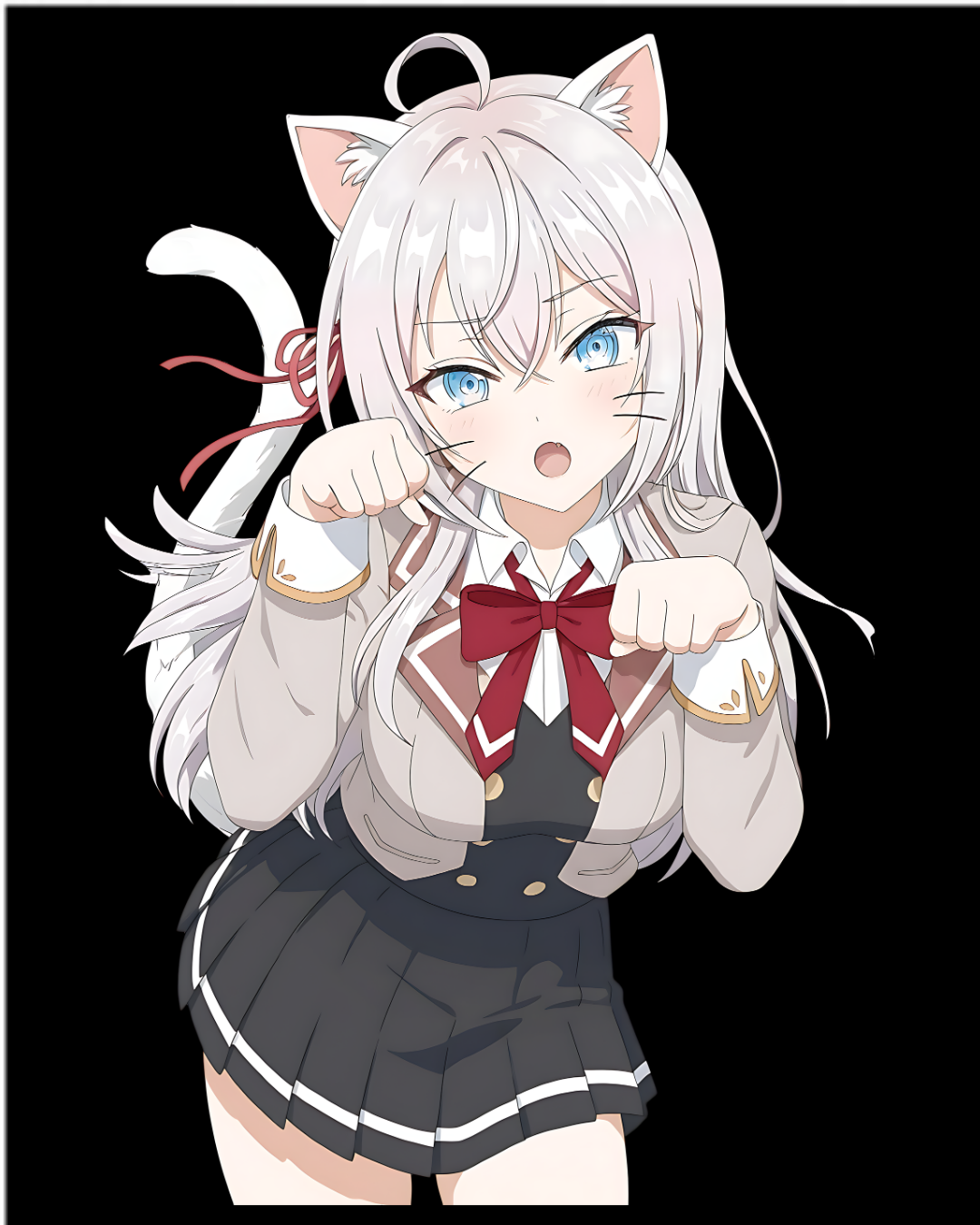 Alya Sometimes Hides Her Feelings in Russian Nekomimi Anime Oversized T-Shirt