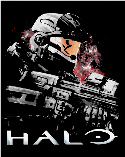 Halo Master Chief Spartan Graphic Tee