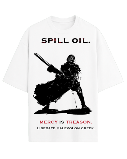 Helldivers 2 Malevolon Creek Spill Oil Graphic T-Shirt