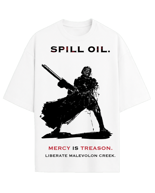 Helldivers 2 Malevolon Creek Spill Oil Graphic T-Shirt